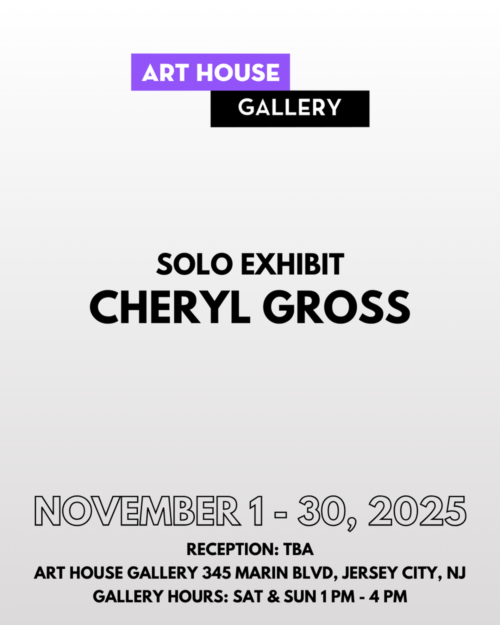 Art House Gallery Exhibit | November 2025