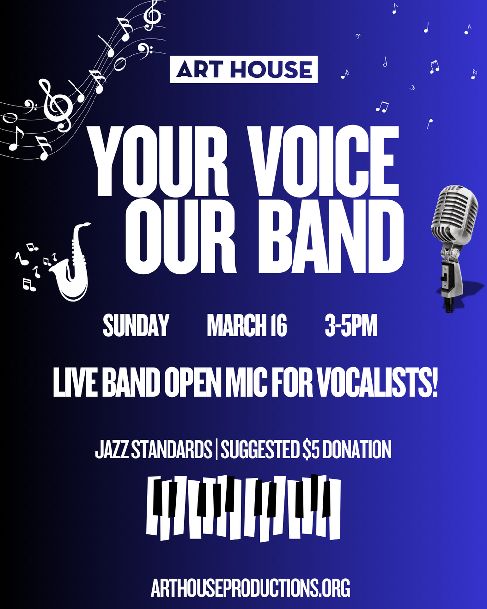 Your Voice, Our Band | March 16, 2025