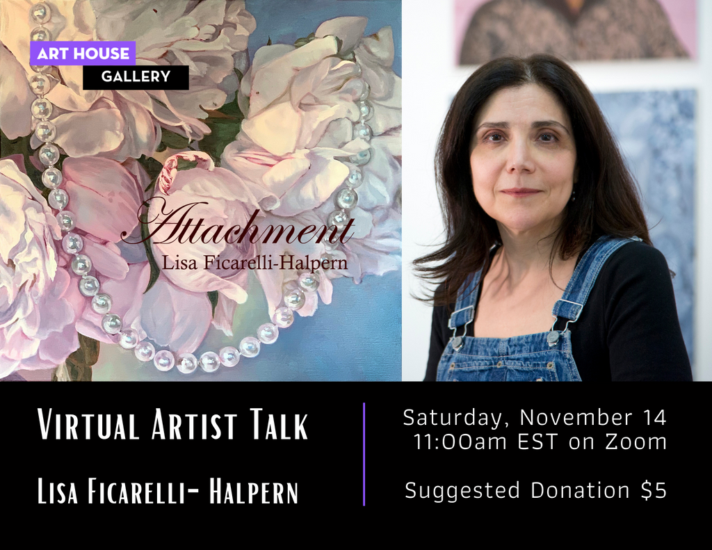 Virtual Artist Talk: Lisa Ficarelli-Halpern - November 14 at